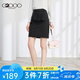 G2000舒適中腰職業(yè)半身裙女 女裝立體包臀裙00764002 黑色/99 M /36