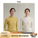 旅途原品ltyp 進(jìn)口巴素蘭羊毛金豆紗打底衫精無(wú)縫一體針織衫女夏 珍珠白(預(yù)計(jì)12-15天發(fā)貨) M