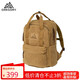GREGORY格里高利秋冬搖粒絨雙肩背包潮流休閑書(shū)包斜挎包 棕色 18L