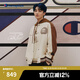 Champion[王俊凱同款]泡泡瑪特冠軍棒球服男24秋季新款?yuàn)A克外套女 米色拼接 L