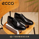 愛(ài)步（ECCO）德比鞋 牛皮增高商務(wù)正裝皮鞋男 里斯622104 黑色41