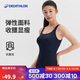 迪卡儂泳衣女連體三角抗氯游泳服顯瘦大碼泳裝泡溫泉深藍4230021