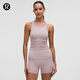 lululemon丨Ebb to Street 女士短款工字運動背心 內(nèi)置內(nèi)衣 LW1CJUS 紫灰 S /6