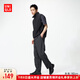 優(yōu)衣庫開(kāi)業(yè)價(jià)男款/男女同款彈力棉質(zhì)舒適九分褲/休閑長(cháng)褲479134 08 深灰色 XL /180/96B