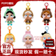 泡泡瑪特crybaby哭娃眼淚工廠系列搪膠毛絨掛件popmart盲盒正版娃娃公仔 單個全新盲盒【概率隱藏】