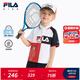 FILA【液氨整理】斐樂童裝兒童短袖POLO衫2025年夏新款男小童上衣 標準白-WT 120