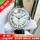 【二手99新】卡地亞男表手表Cartier18K金藍氣球系列商務(wù)休閑瑞士自動(dòng)機械二手奢侈品腕表手表 42mm表徑 W69016Z4白盤(pán)皮帶后鑲鉆