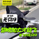眺德高新款無牙仔汽車擺件車頂天窗摩托電動車尾車外車載玩偶掛件裝飾品 黑色27CM（帶無痕膠加卡扣）