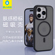 BLUEO藍猩 【按鍵全包】適用iphone17promax手機殼橙標膚感磁吸蘋(píng)果17pro保護殼高級感親膚防摔保護套 iPhone16Promax【黑色丨AI拍照按鍵】