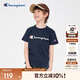 Champion【涼感科技】冠軍男女童短袖T恤2025夏季新款大小童親子裝上衣
