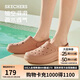 斯凱奇（SKECHERS）洞洞鞋女士夏季外穿包頭泡泡鞋厚底透氣軟底涼拖鞋休閑鞋111514