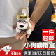 帽子西高地玩偶戒指盒七夕節(jié)告白求婚首飾盒送男女友驚喜禮物創(chuàng)意 小狗戒指盒【咖色】 520送女朋友禮物