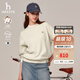 哈吉斯（HAZZYS）女裝 春秋款女【PHIZ系列】寬松衛(wèi)衣女ABTSE0BCX02 乳白色I(xiàn)V M (160/84A 38)