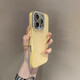 小莓介ins風(fēng)高顏值閃粉鉆帶鏡頭膜iPhone16promax手機(jī)殼糖果色15全包14pro防摔13保護(hù)套12高級(jí)感11女 閃鉆帶鏡頭膜【奶黃色】果凍殼 iPhone 13