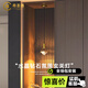 希圣嘉臥室吊線(xiàn)燈水晶鉆石小吊燈入戶(hù)玄關(guān)過(guò)道裝飾氛圍輕奢高級(jí)感藝術(shù) 【水晶鉆石吊燈】3W三色變光