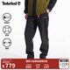 添柏嵐（Timberland）官方男女款長褲戶外防潑水寬松加絨|A5Z2F A5Z2F001/黑色 35