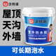 沃特浦室外防水膠魚池防水涂料水池防漏膠屋頂補(bǔ)漏王材料天溝外墻漏水漆 【雙組份40斤】水泥色單遍約40平