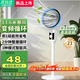 小米寶寶【補貼20%】風扇智能AI語音電風扇靜音臥室超靜音一級能效落地扇 【爆款熱銷】機械旋鈕丨左右搖頭 白色風罩