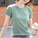 安德瑪（Under Armour）官網(wǎng)女裝上衣 2025夏季新款運(yùn)動(dòng)服健身訓(xùn)練快干透氣圓領(lǐng)半袖T恤衫 快干透氣/建議拍大一碼 /石灰綠 XL (175/92A)