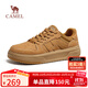 駱駝（CAMEL）復(fù)古厚底輕盈耐磨抓地街頭潮流休閑滑板鞋男 G15AX48079 駝色 42