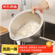京東京造304不銹鋼淘米籃 加厚多功能瀝水籃洗菜盆洗水果盆洗菜籃廚房家用
