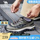 駱駝（CAMEL）戶外運(yùn)動(dòng)鞋休閑鞋復(fù)古緩震厚底登山徒步男鞋子 2069綠色/網(wǎng)面款 偏大，拍小一碼 41