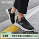 斯凱奇（SKECHERS）閃穿鞋夏季男鞋網(wǎng)面透氣健步鞋軟底運動(dòng)跑步鞋休閑健步鞋216324