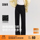 森馬（Semir）[商場(chǎng)同款]休閑褲女闊腿褲2025春季抽繩衛褲ins潮流101125127009A