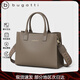 BUGATTI包包女包奢侈品牌2025新款手提斜挎包單肩包七夕情人節(jié)禮物送老婆 灰色