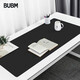 BUBM 鼠標(biāo)墊超大號(hào)辦公室桌墊筆記本電腦墊鍵盤墊辦公寫字臺(tái)桌墊游戲家用墊子防水 140*70cm 雙面黑色