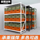 峰陽(yáng)貨架 廚房置物架 多層商務(wù)展示架 家用倉儲倉庫快遞庫房重型鐵架子 白色主架 150*40*200cm四層180KG/層