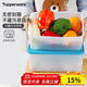 特百惠（Tupperware）冷凍密封冰箱露營(yíng)野餐收納盒塑料保鮮盒無(wú)包裝5.7L家居館 2個(gè) 5.7L 無(wú)包裝盒