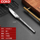 CCKO 304不銹鋼牛排刀叉盤子套裝西餐餐具歐式家用刀叉勺套裝 餐刀（銀色）