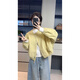 JRET棒球服外套女短款春季2025新款韓版寬松洋氣感小個(gè)子上衣夾克 黃色 S :【85-100斤穿】