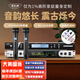 麥樂迪專業(yè)前級混響效果器卡拉ok音頻處理器家用K歌無線話筒麥克風防嘯叫均衡器發(fā)燒音箱反饋抑制器套裝 DSP6500效果器+ML3208話筒套裝