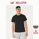 HOLLISTER24夏款經(jīng)典小海鷗情侶基礎(chǔ)款短袖T恤男裝女裝KI324-4042 黑色 M (180/100A)