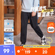 安踏兒童褲子男童裝2025年秋裝百搭透氣針織運動長褲學(xué)生時尚休閑褲 【秋款】基礎(chǔ)黑5709-1 170 cm