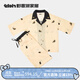 野獸派家居（tbh）神奇動(dòng)物嗅嗅天絲短袖短褲家居服套裝情侶夏季涼感睡衣 神奇動(dòng)物嗅嗅天絲短袖長(cháng)褲家居服 S
