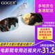 Goger谷戈電影院3D眼鏡偏振偏光不閃式3d影院近視專用 RealD夾片（適用大部分3D影廳）