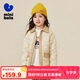 迷你巴拉女童輕薄三防羽絨服外套寶寶時尚撞色冬季兒童衣服