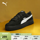 彪馬（PUMA）【厚底鞋】增高松糕鞋女子休閑板鞋PLATFORM 404158 黑色-白-02 37