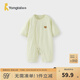 童泰（TONGTAI）嬰兒連體衣夏季莫代爾棉寶寶薄款衣服新生兒哈衣爬服提花網(wǎng)眼 綠色 73cm