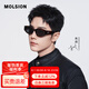 MOLSION陌森【糖果鏡】肖戰(zhàn)同款高級(jí)感窄框墨鏡男女潮MS3123 C20焦糖