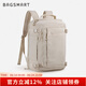 BAGSMART雙肩包隨行倉背包男士旅行出差大容量多功能商務(wù)休閑書包電腦包女 巖石白（標(biāo)準(zhǔn)版 適合1-3天差旅）