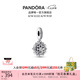 潘多拉（PANDORA）閃耀雪花二合一吊飾  秋冬飾品配件diy串珠七夕情人節(jié)禮物送女友 閃耀雪花二合一吊飾 均碼