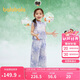 巴拉巴拉童裝兒童短袖套裝女童2025夏裝兩件套國(guó)風(fēng)長(zhǎng)褲新中式208225119017