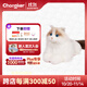 Chongker反饋貓布偶貓仿真玩偶智能電動(dòng)機器毛絨玩具女生日七夕情人節禮物 反饋貓-標準款 40*25*25