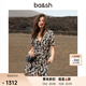 ba&sh bash法式氣質(zhì)v領(lǐng)短袖碎花茶歇連衣裙多色女1E22TAIS NOIR S (0)