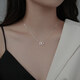 春淺幾何簡(jiǎn)約純銀項鏈女生日禮物小眾設計感女士鎖骨鏈2025新款送女友