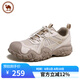 駱駝牌 女鞋戶外徒步鞋丑萌鞋休閑運(yùn)動(dòng)鞋 P24A245634 杏色 38 